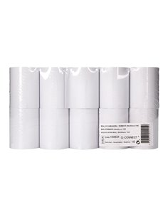 BOBINE THERMIQUE Q-CONNECT 80MM LARGEUR X 60MM DIAMETRE  70GR POUR TPE SANS BISPHENOL  A 2