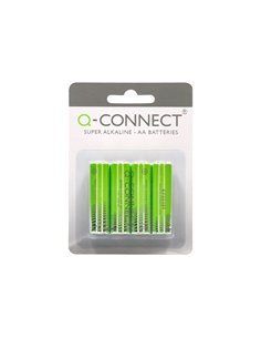 PILE Q-CONNECT ÉCONOMIQUE CAPACITÉ 1.5V I.C.E. LR06 TAILLE AA BLISTER 4 UNITÉS 2