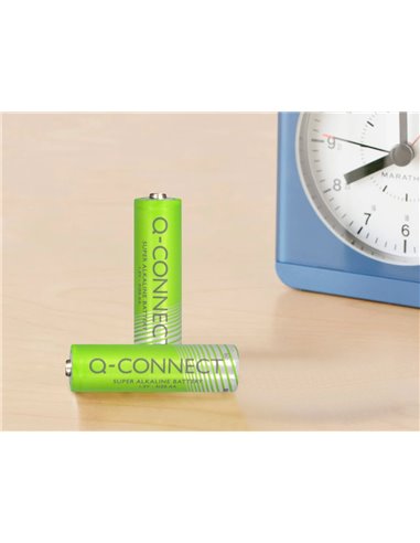 PILE Q-CONNECT ÉCONOMIQUE CAPACITÉ 1.5V I.C.E. LR06 TAILLE AA BLISTER 4 UNITÉS
