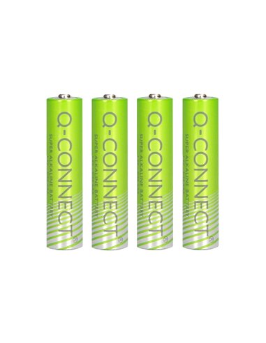 PILE Q-CONNECT ECONOMIQUE CAPACITÉ 1.5V I.C.E. LR03 TAILLE AAA BLISTER 4 UNITÉS