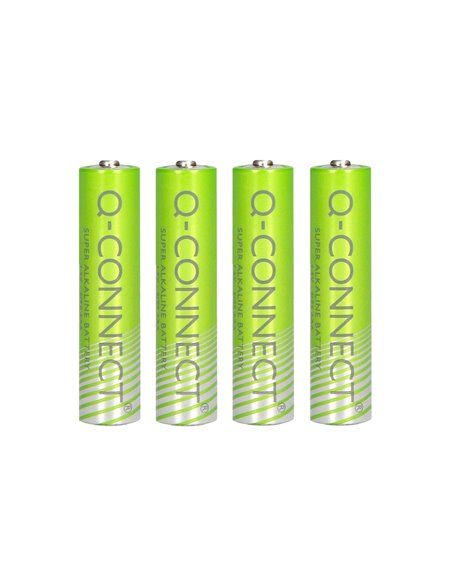 PILE Q-CONNECT ECONOMIQUE CAPACITÉ 1.5V I.C.E. LR03 TAILLE AAA BLISTER 4 UNITÉS