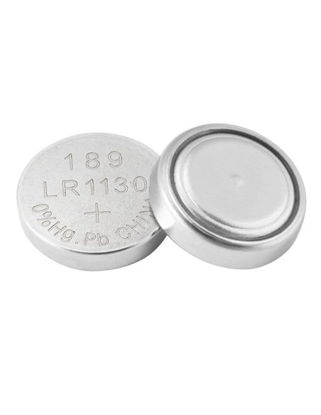 PILE Q-CONNECT BOUTON ALCALINE LR54 1,5V BLISTER 10 UNITES