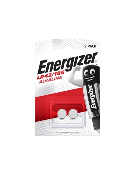 PILE ENERGIZER ALKALINE LR43 BLISTER 2 UNITES