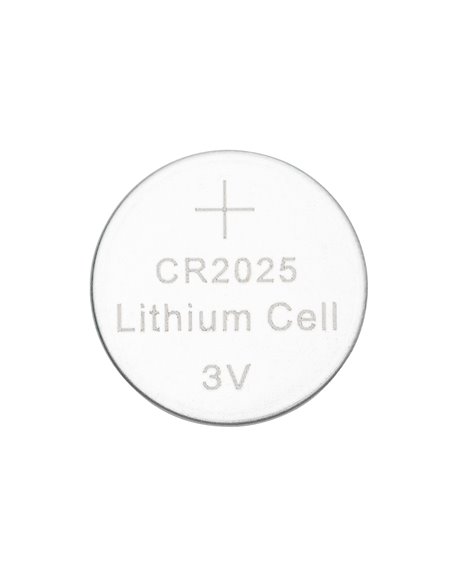 PILE Q-CONNECT BOUTON LITHIUM CR2025 3V BLISTER 4 UNITES