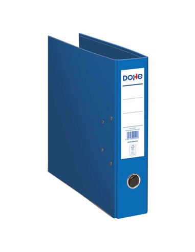 Classeur Dohe Ecofile - 320 mm - Carton rigide doublé de papier offset imprimé - Œillet, Rado, porte-cartes adhésif - Coin métal