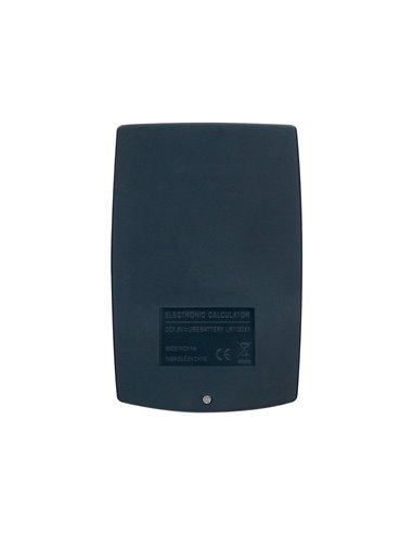 CALCULATRICE DE POCHE LIDERPAPEL XF02 8 CHIFFRES  AVEC PILE 99X64X9 MM COLORIS  BLEU