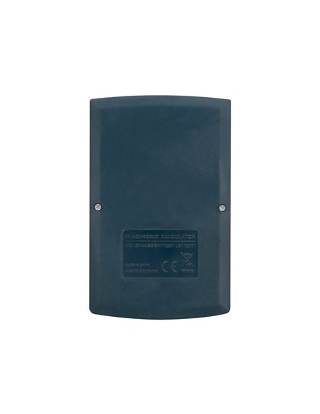 CALCULATRICE DE POCHE XF05 8 CHIFFRES SOLAIRE ET PILES 98X62X8 MM COLORIS BLEU