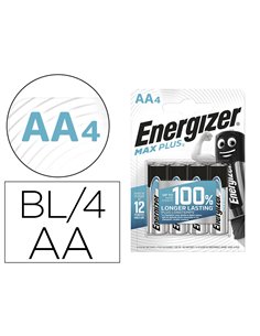 PILE ENERGIZER MAX PLUS LR06/AA BP4