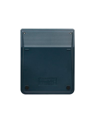 CALCULATRICE DE BUREAU LIDERPAPEL XF17 8 CHIFFRES  SOLAIRE ET PILES 127X105X24 MM COLORIS BLEU