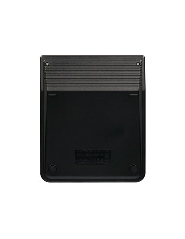 CALCULATRICE DE BUREAU LIDERPAPEL XF20 10 CHIFFRES SOLAIRE ET PILES 127X105X24 MM COLORIS NOIR