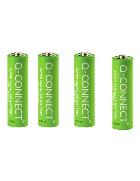 PILE Q-CONNECT ALCALINE AA LR6 CAPACITÉ 1.5V PACK 20 UNITÉS
