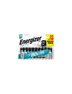 PILE ENERGIZER MAX PLUS LR06/AA 1,5V BLISTER 10 UNITES