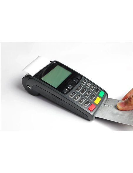 BOBINE THERMIQUE EXACOMPTA EXABLUE TPE 57X30MM 55G LONG. 9M IMPRESSION VERSO TRES LONGUE CONSERVATION BOITE 20 UNITES