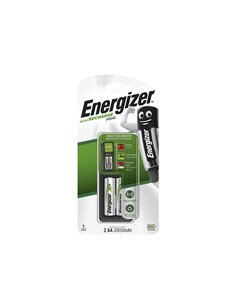 CHARGEUR PILES ENERGIZER AA/AA A I.C.E. HR6 VOYAGE ULTRA-COMPACT LÉGER LIVRÉ 2 ACCUMULATEURS PRÉCHARGÉS AA 2000MAH