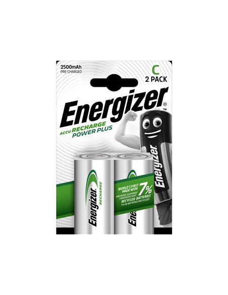 PILE ENERGIZER RECHARGEABLE POWER C/ NH22 2500 MAH  BLISTER 2 UNITES