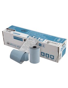 BOBINE THERMIQUE EXACOMPTA EXABLUE TPE 57X40MM 55G LONG. 18M IMPRESSION VERSO TRES LONGUE CONSERVATION BOITE 20 UNITES