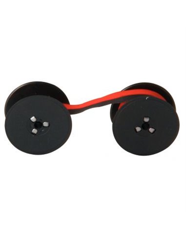 RUBAN ENCREUR GR51 POUR CALCULATRICE ARMOR COMPATIBLE Nº35 SOIE IMPRESSION  NOIR/ROUGE BOITE 6 UNITES