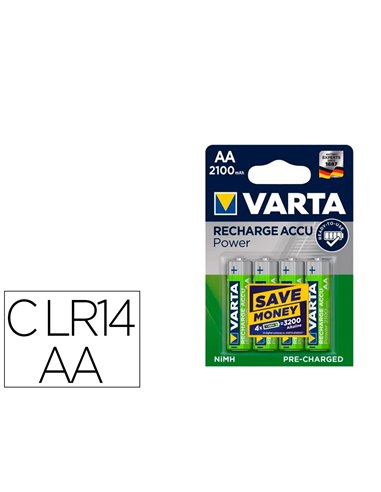 ACCUS RECH HR14 C 3000MAH B/2