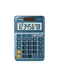 CALCULATRICE CASIO BUREAU 4 OPERATIONS CALCUL TAXE  POURCENTAGE CORRECTION RAPIDE BOITIER COULEUR BLEU 2