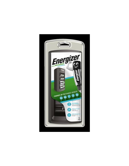 CHARGEUR ENERGIZER PILES UNIVERSELLES AA AAA C D ET 9V CHARGE ENTRE 3 ET 5H 240V