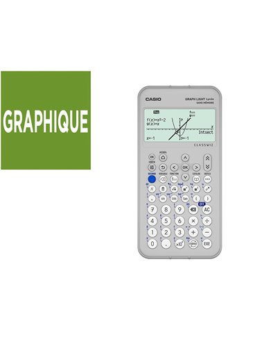 CALCULATRICE GRAPHIQUE CASIO LYCEE GRAPH LIGHT COLORIS BLANC