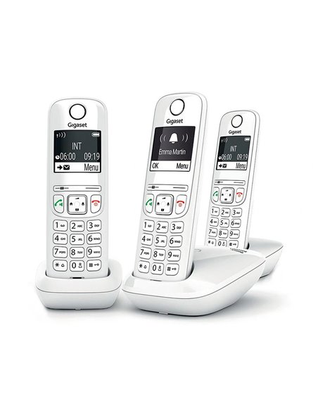 TELEPHONE GIGASET SANS FIL TRIO AS690A BLANC