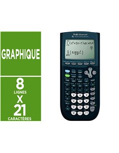 CALCULATRICE TEXAS INSTRUMENT GRAPHIQUE TI-82 ADVANCED  EDITION PYTHON 310X225X200MM