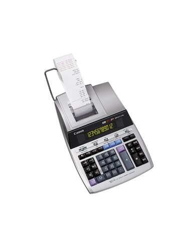 CALCULATRICE CANON IMPRIMANTE MP-1211LTSC 12 CHIFFRES CONVERTISSEUR MONNAIE 334X219X745MM 1.6KG IMPRESSION BICOLORE