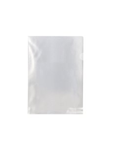 CHEMISE AVEC ONGLET Q-CONNECT 110MC COLORIS TRANSPARENT 2