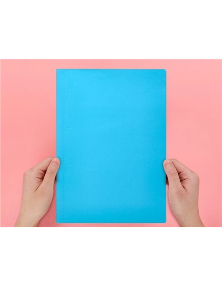 SOUS-CHEMISE LIDERPAPEL PAPIER CARTONNÉ 180G 310X230MM DOCUMENT A4 210X297MM COLORIS COLORIS BLEU CIEL