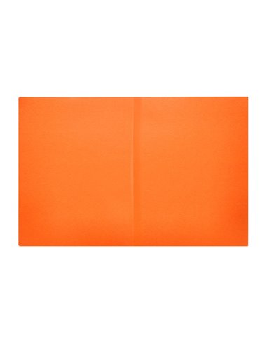 SOUS-CHEMISE LIDERPAPEL PAPIER CARTONNÉ 180G 310X230MM DOCUMENT A4 210X297MM COLORIS  ORANGE INTENSE