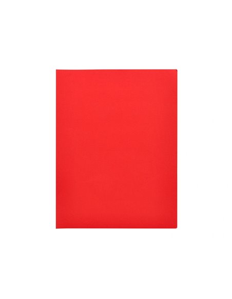 SOUS-CHEMISE LIDERPAPEL PAPIER CARTONNÉ 180G 310X230MM DOCUMENT A4 210X297MM COLORIS PASTEL ROUGE INTENSE