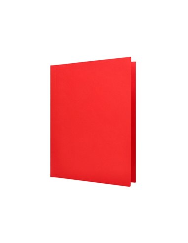 SOUS-CHEMISE LIDERPAPEL PAPIER CARTONNÉ 180G 310X230MM DOCUMENT A4 210X297MM COLORIS PASTEL ROUGE INTENSE