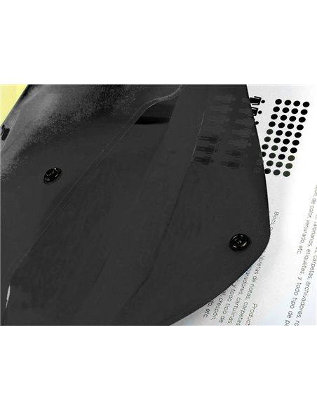 POCHETTE ENVELOPPE LIDERPAPEL POLYPROPYLENE 180 MICRONS A5  210X148MM 50F FERMETURE BOUTON RESISTANT NOIR OPAQUE