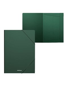 Chemise à rabats Erichkrause Matt Classic A4 - En polypropylène - Vert