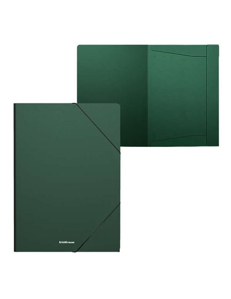 Chemise à rabats Erichkrause Matt Classic A4 - En polypropylène - Vert