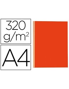 CHEMISE EXACOMPTA CARTE 240X320MM 320G DOCUMENTS A4 210X297MM SOUFFLET DOS TOILÉ 30MM COLORIS ORANGE