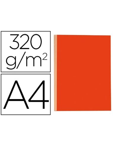 CHEMISE EXACOMPTA CARTE 240X320MM 320G DOCUMENTS A4 210X297MM SOUFFLET DOS TOILÉ 30MM COLORIS ORANGE