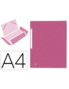 CHEMISE ELASTIQUE 3 RABATS OXFORD TOPFILE+ A4 VIOLET