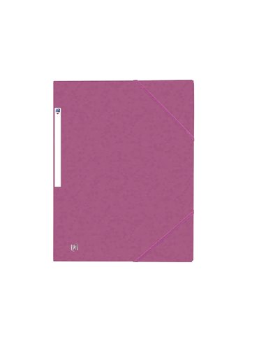 CHEMISE ELASTIQUE 3 RABATS OXFORD TOPFILE+ A4 VIOLET