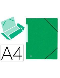 CHEMISE ELASTIQUE 3 RABATS OXFORD TOPFILE+ A4 VERT