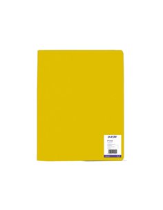 PROTEGE DOCUMENTS OFFICE PLAST COUVERTURES SOUPLES ET  SEMI RIGIDES QUALITE PP LISSE 30 MICRONS 40 VUES COLORIS