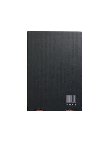 POCHETTE Q-CONNECT POLYPROPYLENE GRAINE PERFOREE FOLIO 50 MC SACHET 10 UNITES