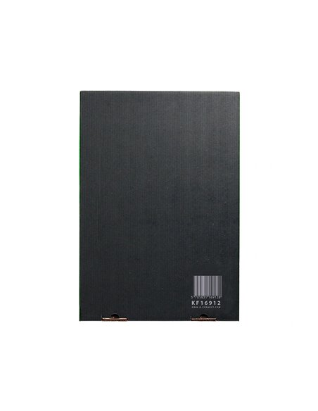 POCHETTE Q-CONNECT POLYPROPYLENE GRAINE PERFOREE FOLIO 50 MC SACHET 10 UNITES