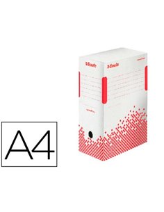BOÎTE ARCHIVES ESSELTE SPEEDBOX CARTON RECYCLABLE 350X250MM FOND AUTOMATIQUE DOS 100MM