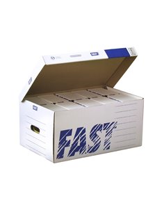 CONTENEUR HAMELIN CAPACITÉ 5 /6 BOÎTES DOS 80/100MM EMPILABLE OUVERTURE DESSUS POIGNÉES LIVRÉ À PLAT 2