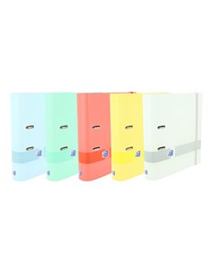 Classeur à levier Oxford & You A4+, dos 70 mm, couverture extra rigide et résistante, mécanisme à levier pour un accès facile, c