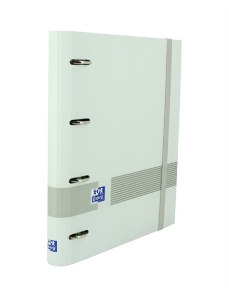 Classeur européen Oxford & You A4+ - Couverture extra rigide - Dos 45 mm - Anneaux 4D x 35 mm - Recharges 5x5 - Tableau effaçabl