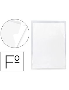 CHEMISE AVEC ONGLET Q-CONNECT 180MC COLORIS TRANSPARENT