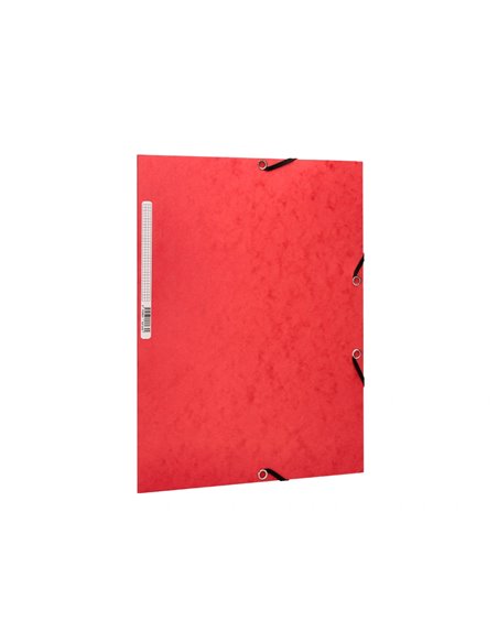 CHEMISE Q-CONNECT CARTE LUSTRÉE 375G POUR DOCUMENTS A4 320X243MM 3 RABATS COLORIS ASSORTIS
